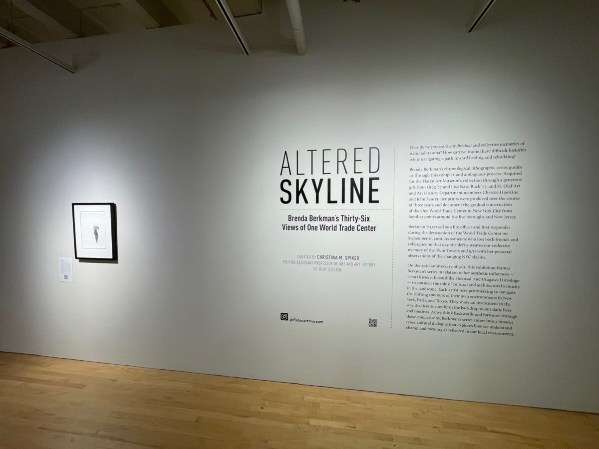Altered Skyline: Brenda Berkman's Thirty-six Views of One World Trade Center.